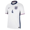 Officiële Voetbalshirt Engeland Rice 4 Thuis EK 2024 - Heren